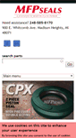 Mobile Screenshot of mfpseals.com